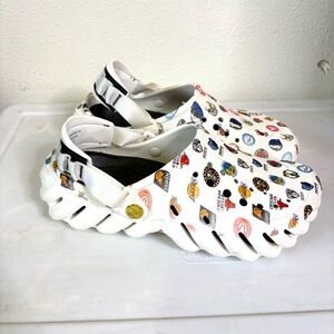 CROCS echo all star weekend NBA limited edition clogs sz 6 men’s 8 women’s